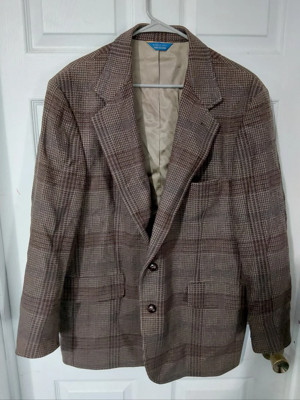 Pendleton Brown Glen Plaid Sport Coat